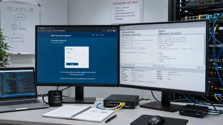 Web Security Labs & Authentication Testing